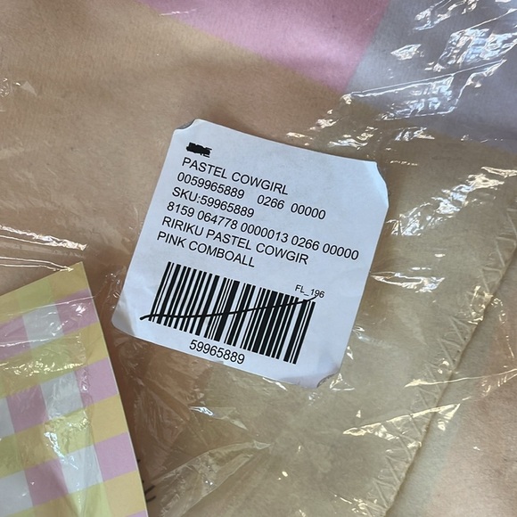 Free People Pastel Cowgirl Blanket NWT $160 - Picture 6 of 12